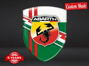 Fiat Abarth Pegatinas Logo Personalizadas Pro Máximo Diseño Elegante